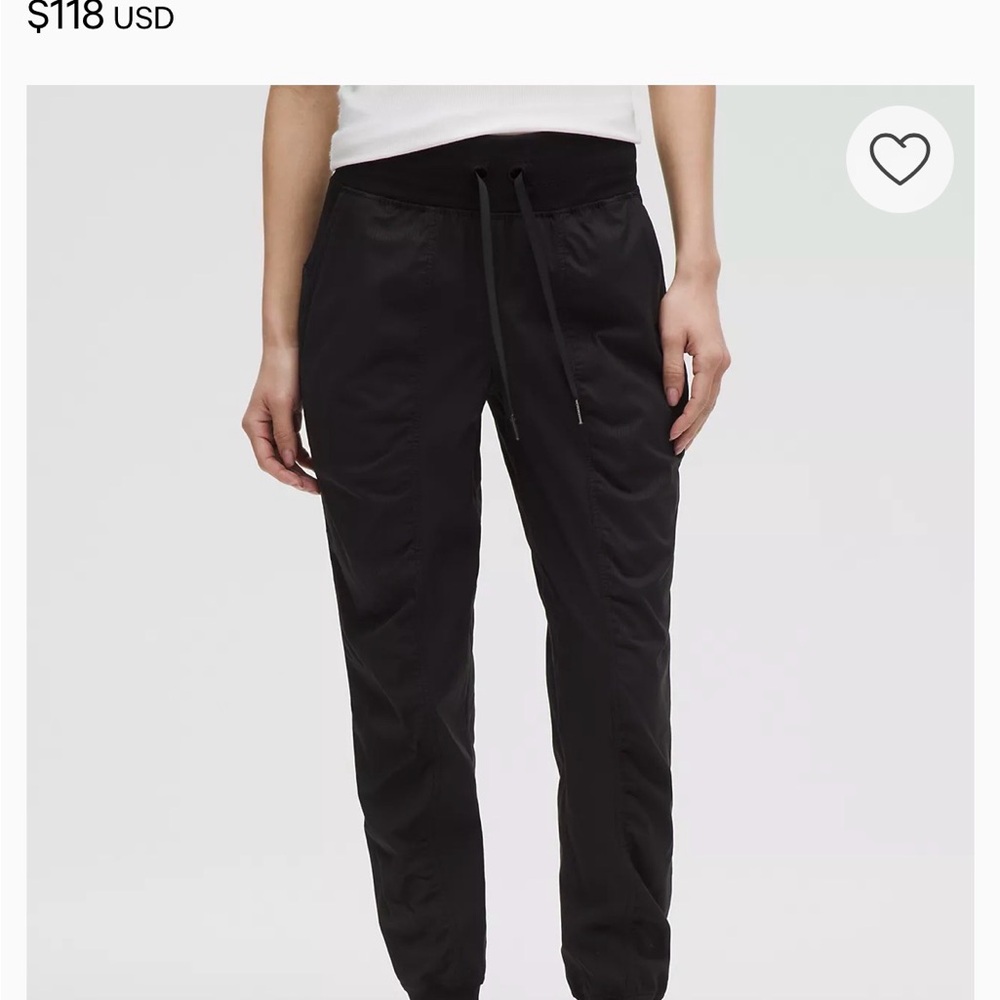 Lululemon Dance Studio Jogger Pants Black Size 6